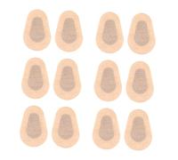 ERINGOGO 6 Pairs Breathable Nonwoven Eye Treatment Stickers for Adults Absorbent Pads with Non Stick Wound Care Easy Peel Eye Patches for Trauma and Fatigue Relief Portable