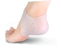 ERINGOGO 6 Pairs Breathable Silicone Heel Protective Sleeves Moisturizing Crack Ankle Socks for Men and Women Comfort Foot Care
