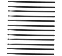 ERINGOGO 6 Pairs Nylon Drumsticks for Drums Lightweight Percussion Sticks with Smooth Round Body Crisp Sound for Acoustic Electronic Drum Suitable for Students Adults Orchestra Players