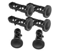 ERINGOGO 6 Pcs Nylon Trash Can Lid Hinge Pins Outdoor Replacement for Wheelie Bins Easy to Install and Clean Household Commercial Sanitation Accessory