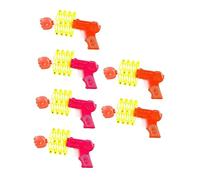 ERINGOGO 6 Pcs Retractable Spring Fist Shooter Plastic Prank for Trick Gift with Cool Design for Party Favors and Parent Fun Random Color