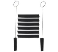 ERINGOGO 6-Piece Professional Piano Tuning Kit 2 Tuning Forks and 4 Damper Blocks Essential Tools for Piano and Repair