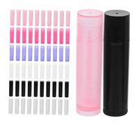 ERINGOGO 60Pcs DIY Refillable Lip Balm Containers Portable Empty Lip Gloss Tubes for Travel Lightweight Lipstick Tubes for Balm Making