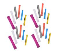 ERINGOGO 60pcs Plastic Perm Rods Set for Long Hair Quick Heat Curling Rods with Multi-color Design for Volume Highlights and Waves Hair Styling Tools for Women and Salon Use