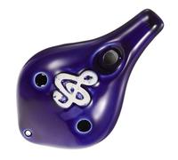 ERINGOGO 6holes Ceramic Alto Ocarina C-tuned Wind Instrument Music Easy for Boys and Girls Beginner Adult Small Portable Ocarina