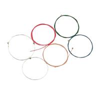 ERINGOGO 6pcs Acoustic Guitar Strings Replacement Steel Classic Folk Guitar Strings for Resonant Sound and Balanced Warmth Suitable for All Genres