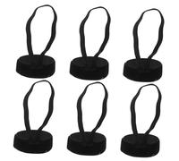 ERINGOGO 6pcs Adjustable Football Referee Wrist Bands with Sticky and Elastic Materials Comfortable Grip Down Indicator for Soccer Match Officials and Referees