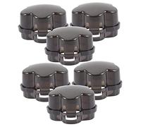 ERINGOGO 6pcs Boy Girl Safety Stove Knob Cover Childproof Protection for Gas Burners Ovens Translucent Design Prevents Accidental Activation for Homes with Toddlers and Pets