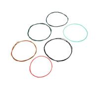 ERINGOGO 6pcs Classical Guitar String for Acoustic Instruments Easy to Install Vibrant Aesthetics for Practice and Performance