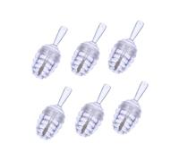 ERINGOGO 6pcs DIY Lip Balm Tubes Mini Beehive Shape Lip Gloss Containers Portable Empty Lipstick Tubes for Travel and Cosmetic Crafts