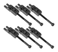 ERINGOGO 6pcs Double Locking System Tremolo Bridge Saddles for Electric Guitar and Practical Replacement Parts for Musicians Compatible Various Models Finish