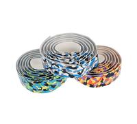 ERINGOGO 6pcs Drumstick Sweat Absorbent Tapes Non- for Rackets Comfortable Pu Material for Drummers Athletes Lightweight Design Camouflage Colors