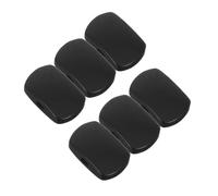 ERINGOGO 6Pcs Ebony Guitar Tuning Peg Buttons Replacement Grip Heads for Classical Acoustic Electric Guitars Precision Engineered for Stable Tuning and Enhanced String Durability