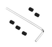 ERINGOGO 6pcs Electric Guitar String Lock Screws Mounting Fasteners for Neck Plate Headless String Retainer Compatible with Bass and Electric Guitars