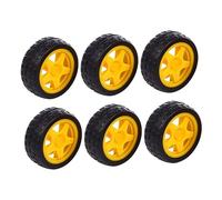 ERINGOGO 6Pcs for Robot Tracing Line Patrol Cars Safe Accessories for Vehicles Replacement Parts for Creative Play