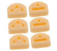 ERINGOGO 6pcs Guitar String Retainer Beads Acoustic Guitar String Trees Classical Rollers for Nylon Electric Flamenco