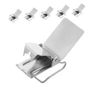 ERINGOGO 6pcs Heavy Duty Metal Rug Clips with Jaw Grip for Hanging Carpets Quilts Curtains Stainless Steel Tapestry Holders and Stair Carpet Clips for Home Decor and Organized Drapery
