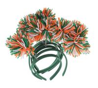 ERINGOGO 6pcs Knitted Pom Pom Headbands Multi Colored Costume Hairbands for Themed Parties Holiday Celebrations Halloween Dress Up Fairy Tale Hair Accessories for Women