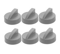 ERINGOGO 6pcs Miniature Dollhouse Cooktop Control Dials Smooth Turning Replacement Knobs for Kitchen Appliances Educational Role Play Accessories