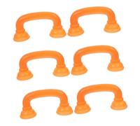 ERINGOGO 6pcs Orange Whisper Phones for Classroom Use Plastic Auditory Feedback for Pronunciation Training Speech Therapy Reading Fluency and Language Development for Adults