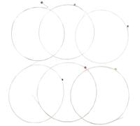 ERINGOGO 6pcs Phosphor Guitar Strings for Electric and Folk Guitars Coated Strings for Enhanced Playability and Reduced Finger Noise