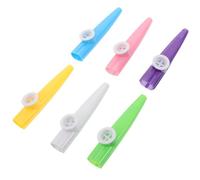 ERINGOGO 6pcs Plastic Kazoos for Musical Instruments Lightweight Portable Flutes for Preschool Learning Group Activities Birthday Parties Social Interaction