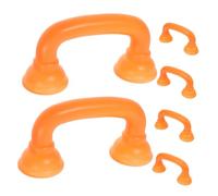 ERINGOGO 6Pcs Reading Phones for Adults Orange Plastic Telephone Speech Tool for Classroom Enhance Fluency Comprehension and Pronunciation Skills