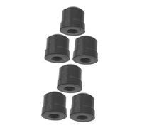 ERINGOGO 6pcs Rubber Trombone Bumpers Slide Pads Soft Cushion End Covers Replacement Accessories for Brass Instrument Trombone