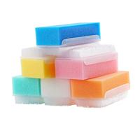 ERINGOGO 6pcs Sensory Brushes Soft Sponge Bath Sponges Gentle Head Scrubber for Newborns and Safe Bathing and Sensory Integration Training Tool