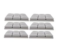 ERINGOGO 6pcs Soundproofing Acoustic Panels Sound Absorption Noise Reduction Rubber Cotton Panels for Home Theaters and Boys and Girls Bedroom with Creative Design