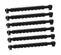 ERINGOGO 6pcs Table Soccer Replacement Scoreboard Foosball Score Counters Replacement Foosball Score Keepers Plastic Black