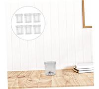 ERINGOGO 6Pcs Transparent Insect Observing Jars with Magnifying Cup Plastic Critter Containers for Outdoor Collecting and Feeding Educational Tool