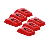ERINGOGO 6pcs Vinyl Turntable Needles Durable Replacement Stylus for Record Player Sound Precision Positioning Protects Records From Damage