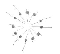 ERINGOGO 6pcs Water Key Springs for Tuba Trombone Trumpet Repair Parts Compatible with Various Instruments Easy to Install Stable Replacement for Valve Watergate Keys