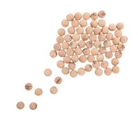 ERINGOGO 75pcs Solid Wood Bingo Balls Set Numbered Lightweight Portable Game Accessories for Indoor Outdoor Family Entertainment and Educational Activities