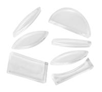 ERINGOGO 7Pcs Optical Lens Set Transparent Concave and Convex Lenses for Physics Experiments Acrylic Teaching Tools for Classroom and Laboratory Use
