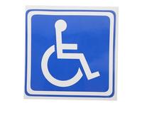 ERINGOGO 7pcs Self Adhesive Disabled Wheelchair Symbol Stickers Disability Decals for Car Window Door Bumper Inclusive Design for Accessibility Recognition and Vehicle Decoration