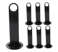 ERINGOGO 7pcs Soccer Disc Cone Holder with Stable Base Portable Plastic Training Cone Stand for Football Team Practice Space Saving Organizer for Outdoor Sports Equipment