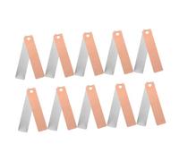 ERINGOGO 8 pairs Zinc and Copper Strips Fruit Battery Experiment Materials for Power Generation Classroom Science Teaching Hands Group Study Supplies