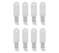 ERINGOGO 8 Sets Recorder Parts Kit: Cassette Tape Pause Button Spring Base for Stereo Deck Fix - Fits 21 Model Audio Equipment Electronics Repair Components