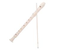 ERINGOGO 8hole German Flute Recorder Boys and Girls Musical Instruments Flute Abs Material and Cleaning Rod for Easy Learning