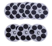 ERINGOGO 8pcs Baby Bath Temperature Sticker LCD Adhesive Water for Children 30~42℃ Bath Temperature Monitor for Baby Showers