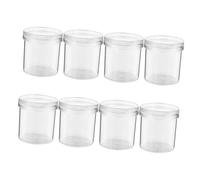 ERINGOGO 8pcs Bug Magnifier Container Small Magnifier Box Plastic Insect Observation Jars with 3x Magnification Insect Feeding Tool Collect Mineral Educational Nature Exploration