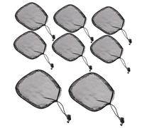 ERINGOGO 8pcs Elastic Wig Caps Breathable Mesh Hair Net for Cosplay Salon Use Comfortable Lightweight Hairdressing Accessory to Secure Various Hairstyles