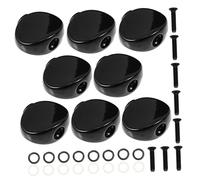 ERINGOGO 8pcs Metal Button Head Tuner Handle Peghead Button Knob Guitar Tuning Peg Replacement for Acoustic Guitar Parts