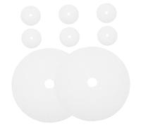 ERINGOGO 8pcs Round Silicone Dehydrator Sheets Nonstick Reusable Food Dryer Mesh Pads for Fruit Meat Vegetable Drying Heat Resistant and Easy to Clean Food Dryer Liners
