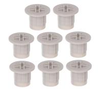 ERINGOGO 8pcs Slide Screw Caps Plastic Nut Covers with Anti-slip Finish for Indoor Playground Equipment Easy Installation and Quick Maintenance Compatible with Various Slides Light Grey