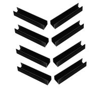 ERINGOGO 8PCS U Shaped Fence Accessories for Pet Gate and Stair Fittings Portable Reinforcement Groove for Small and Large Dogs Safety Gate Easy DIY Assembly Space-saving Design