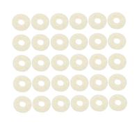 ERINGOGO 90 Pcs Piano Balance Washers Set White Felt Keyboard Regulating Cushions 12x4x1mm for Piano Tuning and Repair