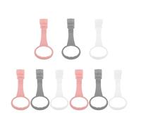 ERINGOGO 9pcs Baby Pull Up Rings: Colorful Playpen Handles - Infant Standing Training Aid - Crib Pull Rings for Walking Exercises Early Motor Skills Development